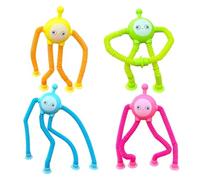 SEPWGUMD Giocattolo animale - Telescopio di diversi colori Paciocchini - Manine appiccicose, Must-Have per le Vacanze - Giraffa Sophie che gioca