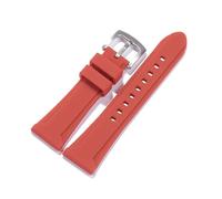 SEQLTWFC Cinturino in silicone compatibile con Panerai SUBMERSIBLE PAM 441 Belt Compatibile con cinturino in gomma morbida Rolex 22 mm 24 mm 26 mm accessori per bracciale sportivo, Black Buckle