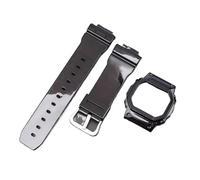 SEQLTWFC Cinturino modificato compatibile con Casio G-Shock DW-5600/5000/5030 GW-M5610 G-5600 GLX-5600 Sostituisci gli accessori for cinturini in silicone in resina(Noir,5610)