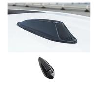 SEQLTWFC Compatibile con BMW Serie 3 I3 M3 G20 G80 G22 G42 I01 2023 ABS Fibra di Carbonio Tetto for Auto Antenna con Pinna di squalo Copertura Trim Adesivo Accessori Auto(Piano Black)