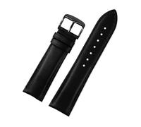 SEQLTWFC Compatibile con l'orologio Gucci YA101203 YA101202 GC Cinturino con fibbia a farfalla con pulsante a spillo Impermeabile Morbido e traspirante Polsino in pelle Nero 20MM(A-black-black)
