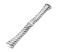 SEQLTWFC Stainless Steel Watch Strap Bracelet Metal With Folding Clasp Compatible With Patek Philippe Nautilus 5711 5726 Series Watchband 25-13mm