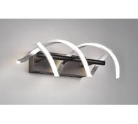 Applique a parete SEQUENCE LED spirale metallo alluminio e nero 241810205