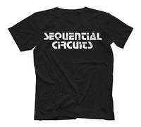 Sequential Circuits Retro Synth PRO-One Prophet 5 10 Pullover Men's Crewneck T-Shirt Short Sleeve Top Unisex Pure Cotton Tee Black XXL