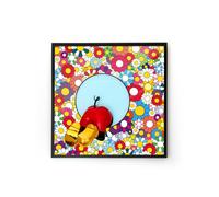 SEQUENZE BE BRAVE QUADRO 40X40 CM FLOWER POWER