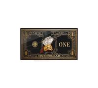 SEQUENZE DREAM BIG FAMOUS DOLLAR QUADRO 30X55 CM
