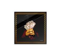 SEQUENZE DREAM BIG GOLD QUADRO 40X40 CM