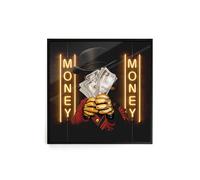 SEQUENZE DREAM BIG MONEY MONEY QUADRO 40X40 CM