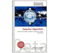 Sequitur Algorithm: Context-Free Grammar, Straight-Line Grammar, Lossless Compression