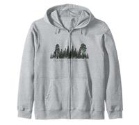 Sequoia National Park California EST. 1890 Annata Felpa con Cappuccio
