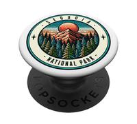 Sequoia National Park California Family Trip Tramonto PopSockets PopGrip Adesivo