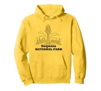 Sequoia National Park California Souvenir Uomo Donna Felpa con Cappuccio