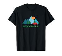 Sequoia National Park Vacation Design Maglietta con Stampa Grafica Economica