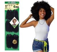 Ser Mulher AMANDA - Extension a tessitura - capelli ricci stile Afro- Matasse Capelli Ricci Afro (1 Total Black)