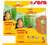 Sera 2x10 Pezzi Catappa Leaves S Foglie Mandorlo Indiano Naturale