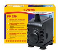 sera 30600 Pompa filtrante e trasportatore FP 750 - Pompe subacquee regolabili per acquari d'acqua dolce e marina