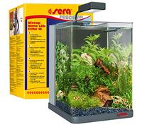 sera, Acquario Completo con Illuminazione Biotop Nano, 16 luci a LED Cube, capacità 16 l di Acqua Dolce, 3 filtri Interni con Camera