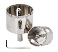 Sera di foro in carburo di dovere, Punta da trapano con punta diamantata, centro 6-120 mm, sega a tazza, fresa apriscatole, 1 pz(50mm)