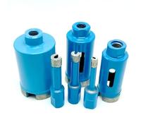 Sera di foro in carburo di dovere, Smerigliatrice angolare M10 6-70 mm Punta da trapano diamantata blu for for foro apribile 1 pz(12mm)