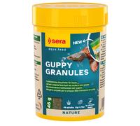 Sera Guppy Granules mangime per pesci Guppy - 100 ml - 1° ORDINE? scegli lo sconto BZR5 / BZR20 + 200 punti fedeltà
