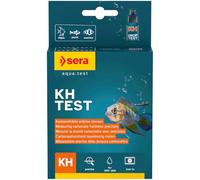 Sera KH Test 15ml | per aquario e laghetto | Misura durezza carbonatica per stabilizzare Il PH | Kit analisi Acqua con cuvetta, siringa, Scheda di valutazione | Precisione Fino a 390 °dKH per Pesci
