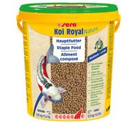 sera Koi Royal Nature Medium Mangime in granuli per Koi - 21 L