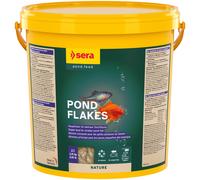 Sera Pond Flakes 21 Litro Secchio Mangime IN Fiocchi Stagno per Pesci Rossi