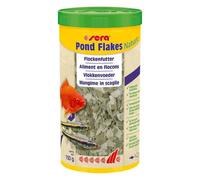 Sera Pond Flakes mangime in scaglie per pesci rossi, da laghetto, bitterling e novellame 150 gr (1000 ml) - 1° ORDINE? scegli lo sconto BZR5 / BZR20 + 200 punti fedeltà