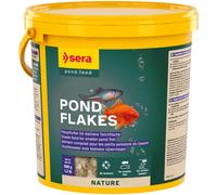 Sera Pond Flakes Natura 3800ml Mangime IN Fiocchi Stagno per Pesci Rossi
