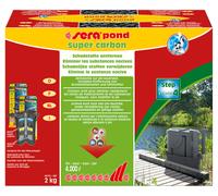 Sera Pond Super Carbonio 2kg Spezial-Aktivkohle Fino A 4.000 Litro