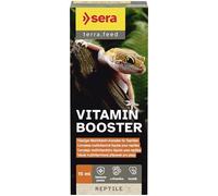 sera Reptile Vitamin Booster 15ml | Integratore vitaminico per rettili | Supplemento vitaminico liquido | Facile da usare su cibo o acqua | Accessorio per tartarughe | Come al mangime per tartarughe