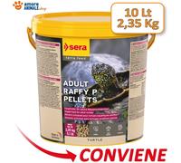 Sera Turtle Adult Raffy P per tartarughe Acquatiche - 250ml/1Lt/3,8Lt/10Lt