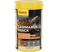 sera Turtle Gammarus Snack 250ml (36g) | Snack mangime tartarughe acqua carnivore | Con gammarus, krill e gamberetti | Integrazione ricca di proteine | Mangime tartarughe | Cibo per tartaruga