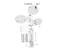 Sera X-Edge filtro interno angolare