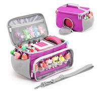 Seracle Custodia per Tonies Toniebox Starter Set e Tonies, cuffie, stazione di ricarica e altri accessori, Lilla, Custodia per