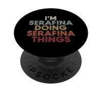 Serafina Name Serafina Personalized Name First Given PopSockets PopGrip Adesivo