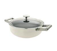 SERAFINO ZANI casseruola 2 Man cm 20 Acciaio Interno Antiaderente