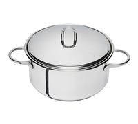 Serafino Zani Casseruola 2 manici 16 cm, con coperchio - Scandia
