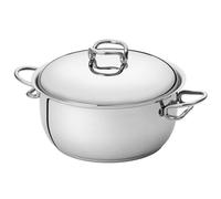 Serafino Zani Casseruola in Acciaio inox 18/10 con Coperchio Linea Karen (16 cm)