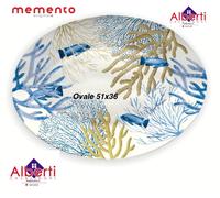 SERAFINO ZANI MEMENTO PIATTI IN MELAMINA TOUCH MEL LINEA CORALLO