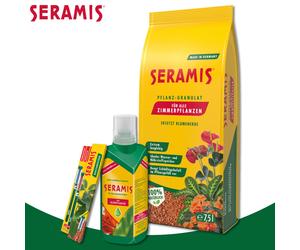 Seramis 3er-Set: Pflanz-Substrat+Vitalnahrung+Affidabile