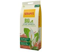 Seramis Granulato Organico per Piante ed Erbe, 6 l - Granulato di Argilla, Argilla per Piante per conservare Acqua e nutrimenti