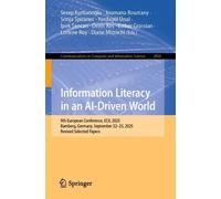 Serap Kurbanoğlu Joumana Boustany Sonja Špiran Information Literacy (Tascabile)