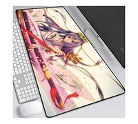Seraph of the End Tappetino Mouse Gaming, Grande Anime Mouse Pad XL 700x300mm Confortevole, Lavabile, 3mm Antiscivolo Tappetino Scrivania Supporto per Ufficio Computer, Adatto per computer e PC,A