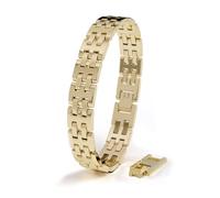 SERASAR Bracciale in Oro Acciaio Chirurgico da Uomo Gioielli di Moda