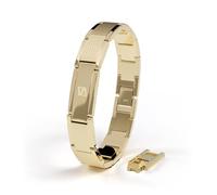 SERASAR Bracciale in Oro Acciaio Chirurgico da Uomo Gioielli di Moda