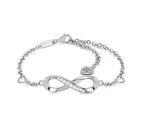 SERASAR Braccialetto Segno di Infinito Signore Gioielli 316L Acciaio inossidabile 18 Carati Oro Ragazze Idea Regalo Compleanno per le Donne