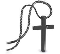 SERASAR Collana da Donna Collana da Donna Nera Catena Gioielli Gioielli Ragazza Regali per Ragazze Anniversario di Matrimonio Sposa in Argento