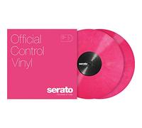 Serato SCV-PS-PNK-OV Controllo vinile, Rosa (2 pezzi), 12"
