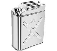 serbaoio portatile per carburante, Serbatoio carburante in metallo da 15/20 litri, contenitore portatile for e gasolio, for moto, SUV, ATV, auto, backup di emergenza(20L)